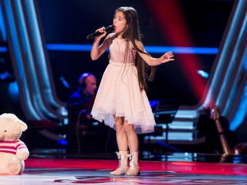 Melani, ganadora de ‘La Voz Kids’, canta Nessun Dorma en las Audiciones a ciegas