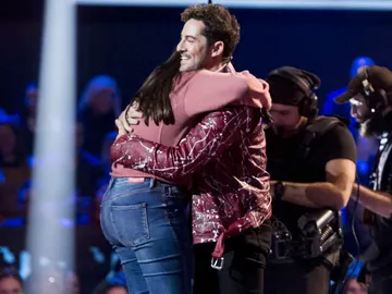 David Bisbal consigue la gran voz de Ana Escudero David Bisbal consigue la gran voz de Ana Escudero