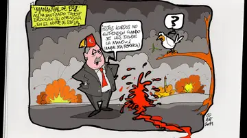 Viñeta informativa sobre Turquía Viñeta informativa sobre Turquía