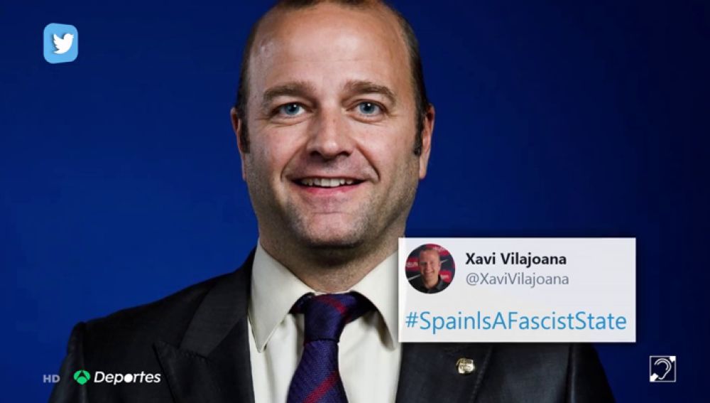 El responsable de la cantera del Barcelona tacha a España de "estado fascista"