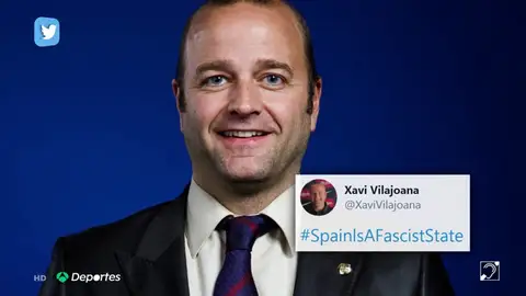 El responsable de la cantera del Barcelona tacha a España de "estado fascista" El responsable de la cantera del Barcelona tacha a España de "estado fascista"