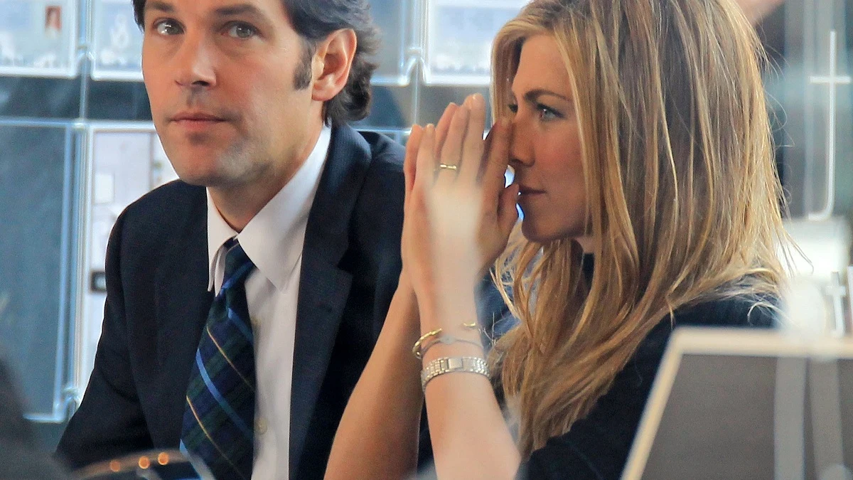 Jennifer Aniston y Paul Rudd Jennifer Aniston y Paul Rudd