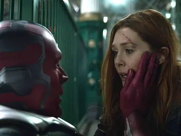 Visión y Bruja Escarlata en 'Vengadores: Endgame' Visión y Bruja Escarlata en 'Vengadores: Endgame'