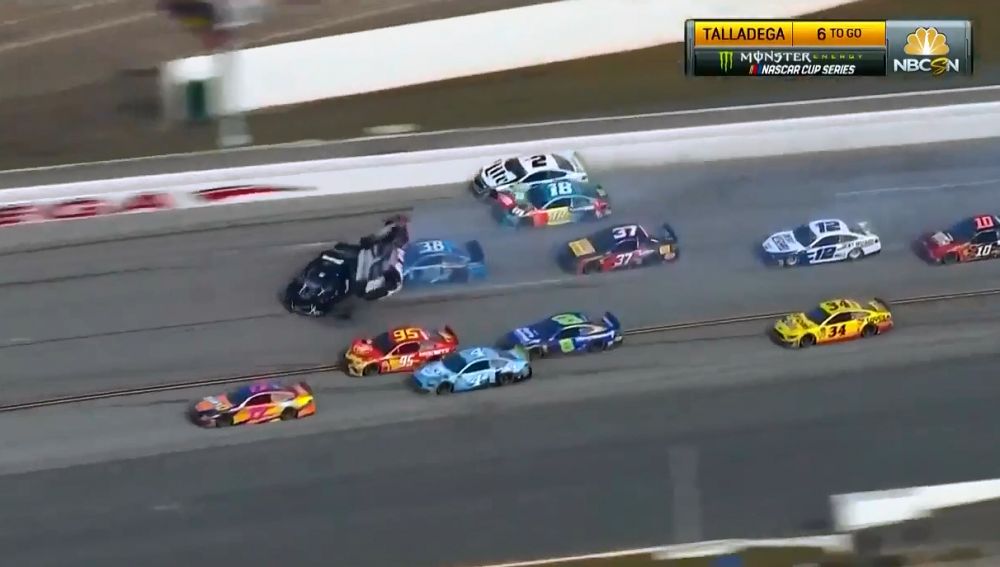 La maniobra del vehículo de Brendan Gaughan