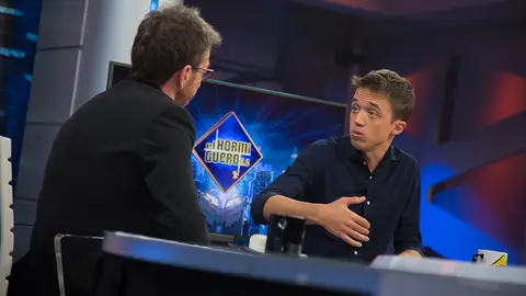 Íñigo Errejón en 'El Hormiguero 3.0' Íñigo Errejón en 'El Hormiguero 3.0'