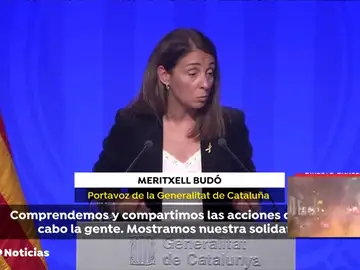 Budó justifica las cargas "puntuales" de los Mossos para "proteger" a los manifestantes Budó justifica las cargas "puntuales" de los Mossos para "proteger" a los manifestantes