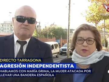 Mujer agredida en Tarragona. Mujer agredida en Tarragona.