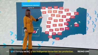 Jornada de descenso generalizado de las temperaturas con lluvias en Galicia