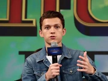 Tom Holland en una de sus últimas apariciones públicas Tom Holland en una de sus últimas apariciones públicas