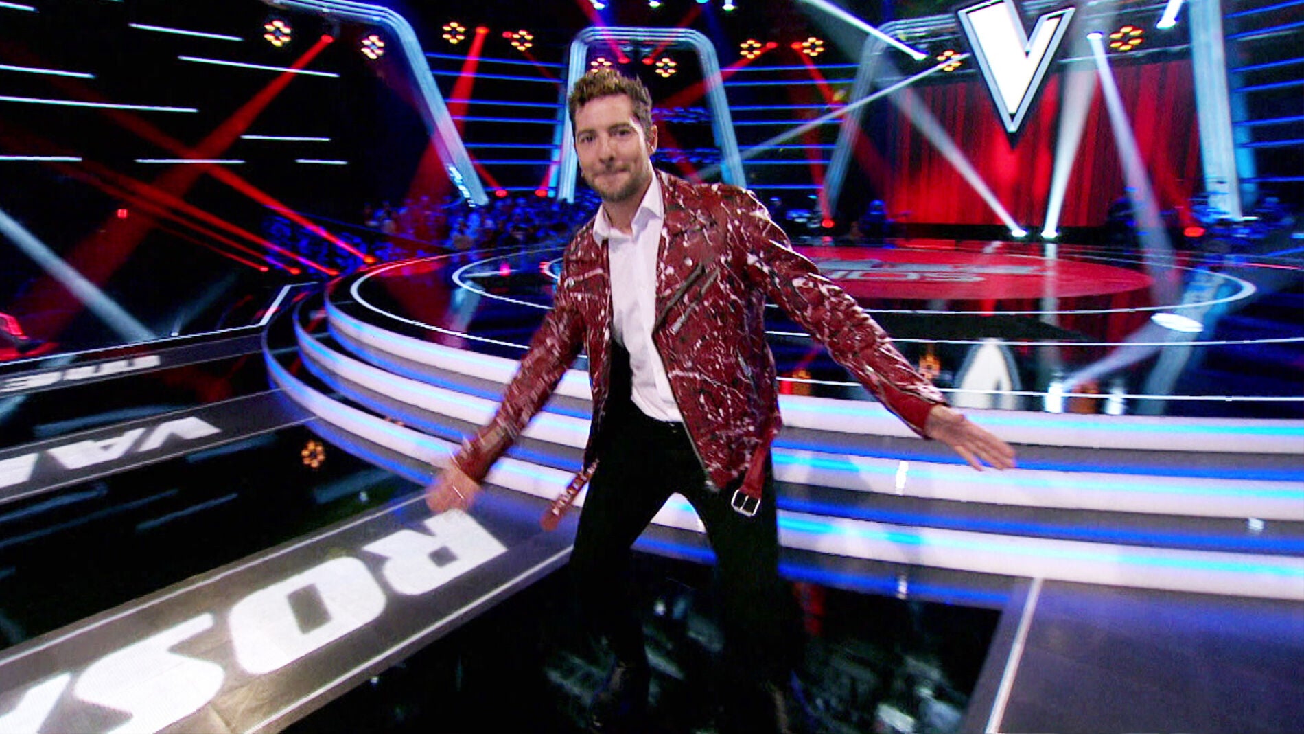 David Bisbal juega con los c&aacute;maras de &lsquo;La Voz Kids&rsquo;: &ldquo;&iexcl;Qu&eacute; r&aacute;pidos!&rdquo;