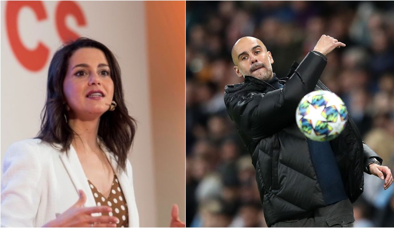 Inés Arrimadas responde a Guardiola Inés Arrimadas responde a Guardiola