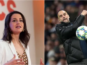 Inés Arrimadas responde a Guardiola Inés Arrimadas responde a Guardiola