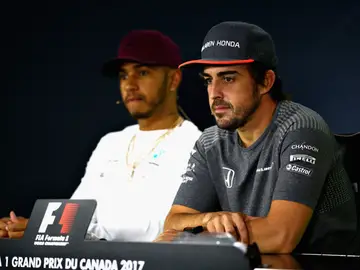 Fernando Alonso y Lewis Hamilton Fernando Alonso y Lewis Hamilton