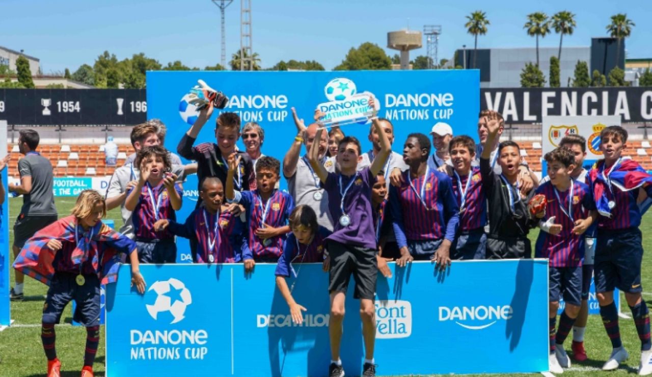 El FC Barcelona en la Danone Nations Cup El FC Barcelona en la Danone Nations Cup