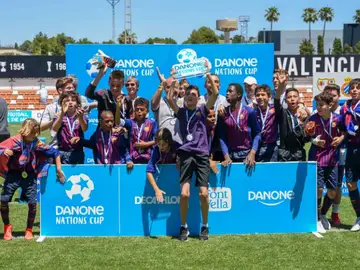 El FC Barcelona en la Danone Nations Cup El FC Barcelona en la Danone Nations Cup
