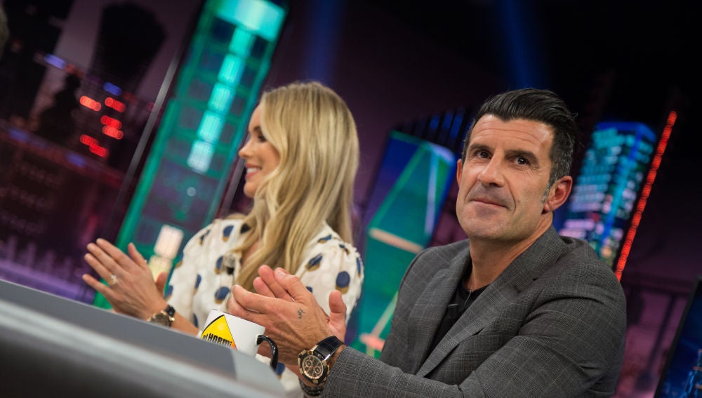 Luis Figo contesta al comentario de Ronaldo sobre su mujer en su anterior visita a 'El Hormiguero 3.0'