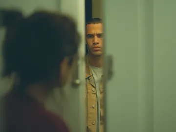 La dura despedida de Hugo y Triana La dura despedida de Hugo y Triana