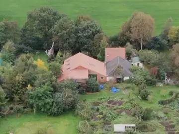 La casa en la que permanecían escondidos La casa en la que permanecían escondidos