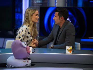 Trancas y Petancas ponen a prueba la conexión mental de Luis Figo y Helen Svedin en 'El Hormiguero 3.0' Trancas y Petancas ponen a prueba la conexión mental de Luis Figo y Helen Svedin en 'El Hormiguero 3.0'