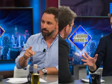 Abascal y Errejón en 'El Hormiguero 3.0' Abascal y Errejón en 'El Hormiguero 3.0'