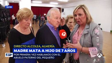 El abuelo del niño asesinado por su madre en El Ejido: 