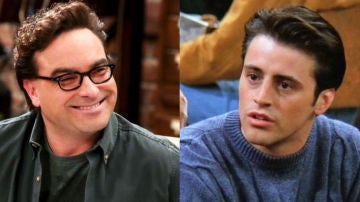 Johnny Galecki (Leonard en 'The Big Bang Theory') y Matt LeBlanc (Joey en 'Friends')