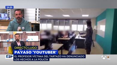 El 'youtuber' que dio un tartazo a un profesor: 