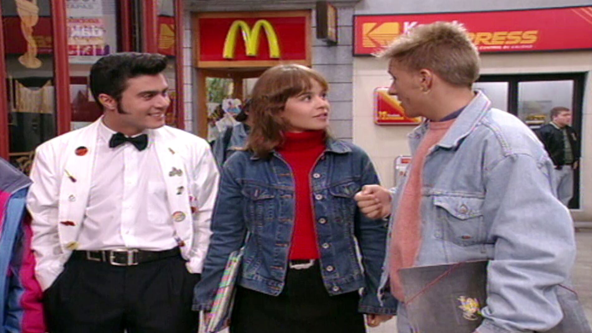 Una jovencísima María Adánez, la 'novia' de Quique