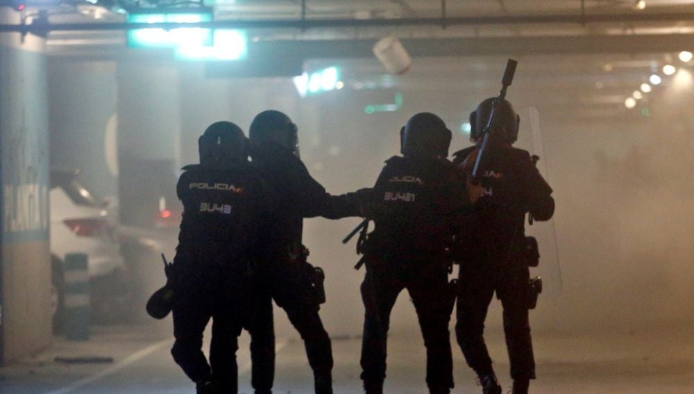 Miembros de la Policía Nacional