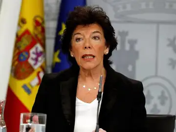 Isabel Celaá en tras el Consejo de Ministros Isabel Celaá en tras el Consejo de Ministros