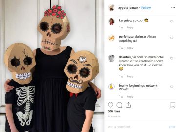 Los disfraces de Zygote Brown en Instagram Los disfraces de Zygote Brown en Instagram