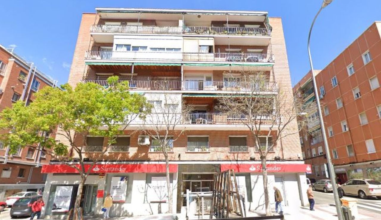Edificio donde ha aparecido el cadáver momificado de una mujer Edificio donde ha aparecido el cadáver momificado de una mujer