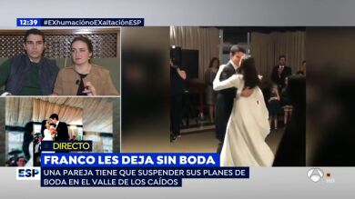 El calvario de los novios que iban a casarse en el Valle de los Caídos el día de la exhumación de Franco