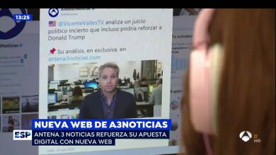 Antena 3 Noticias estrena web con nuevos formatos y las firmas más relevantes