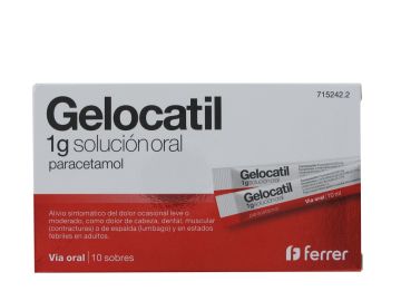 Gelocatil 1 gramo