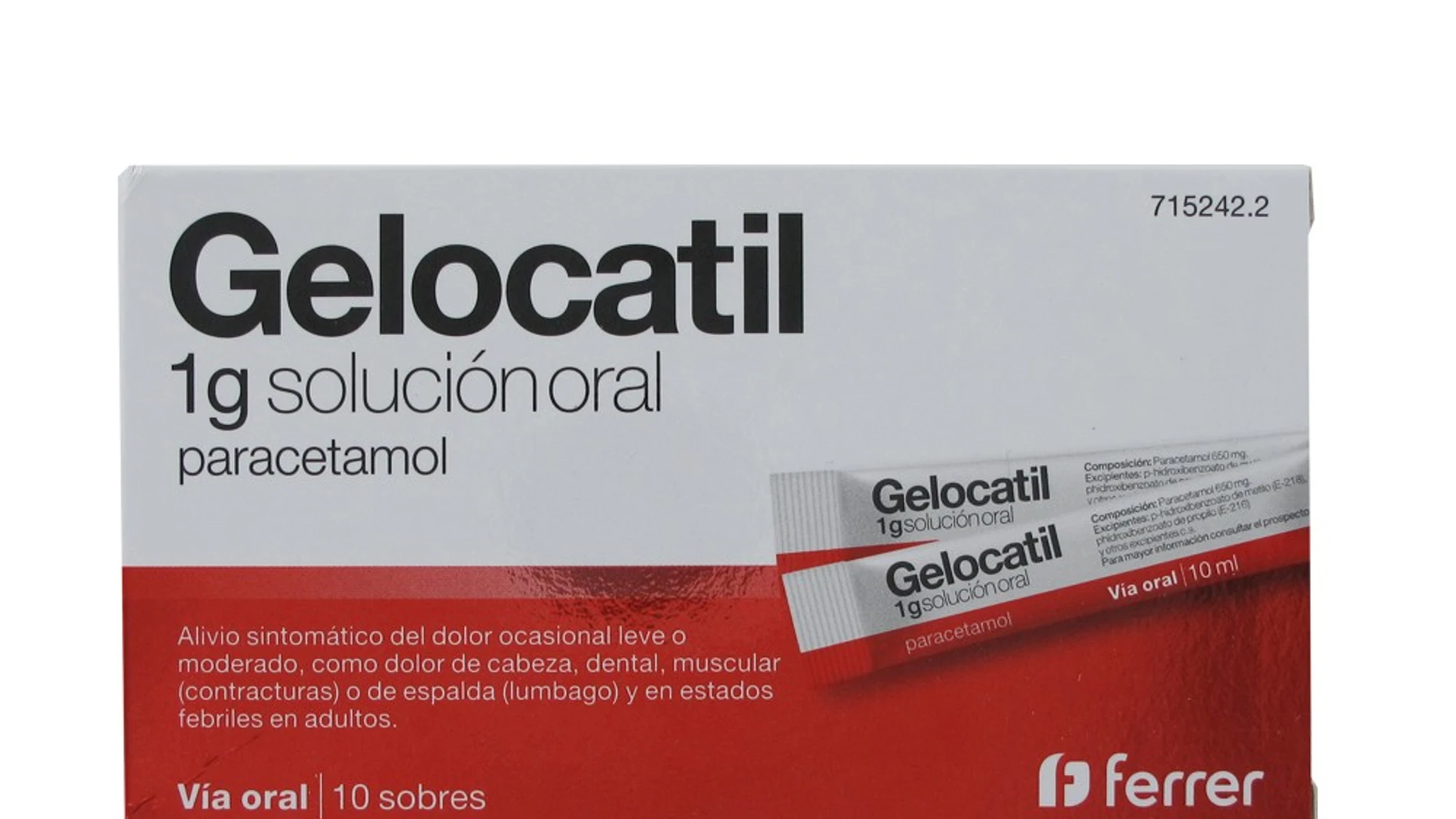 Gelocatil 1 gramo Gelocatil 1 gramo