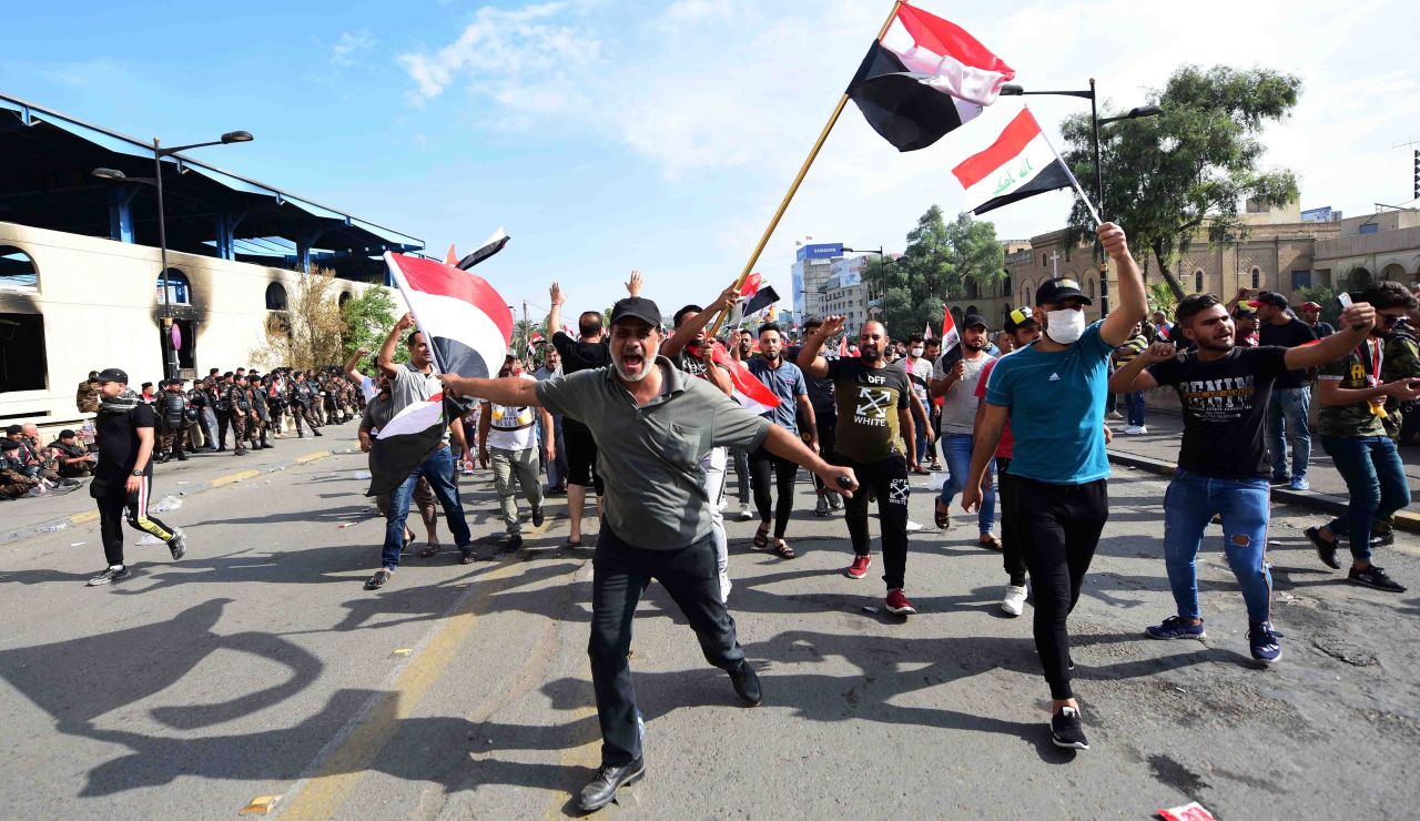 Protestas en Irak