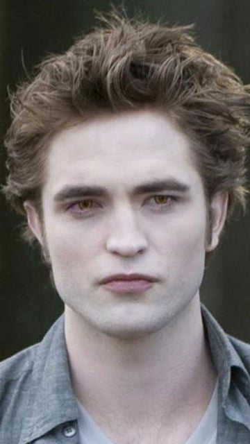 Robert Pattinson como Edward Cullen en 'Crepúsculo'
