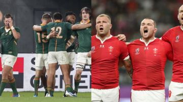 Gales y Sudafrica jugarán la segunda semifinal del Mundial de Rugby