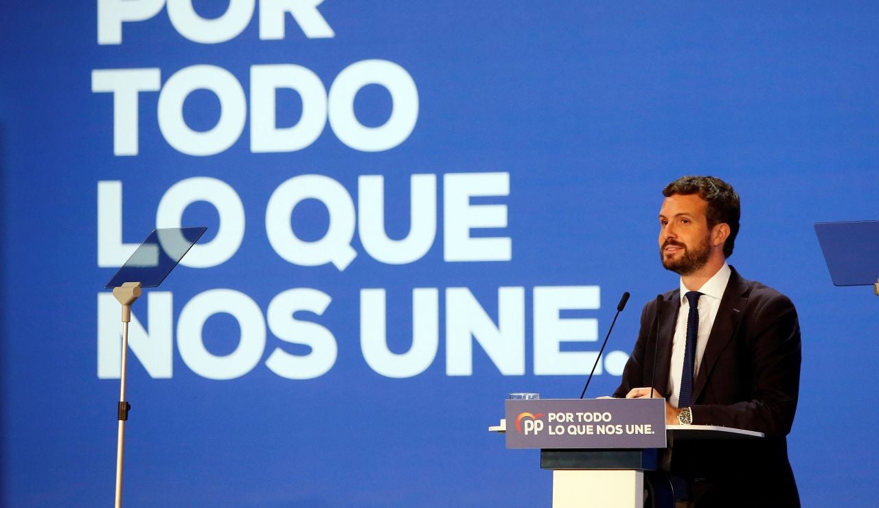 El presidente del Partido Popular, Pablo Casado El presidente del Partido Popular, Pablo Casado