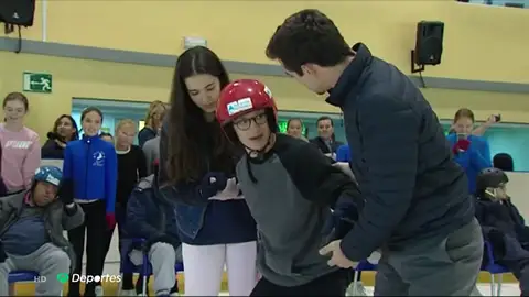 La bonita iniciativa del patinador Javier Fernández La bonita iniciativa del patinador Javier Fernández