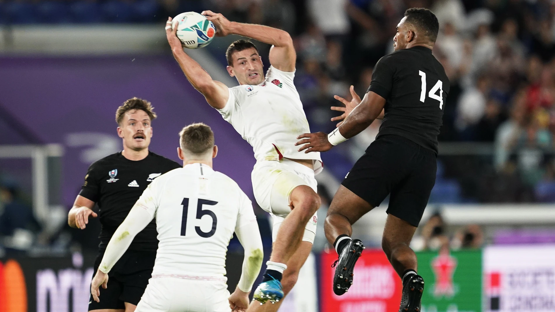 Inglaterra da la sorpresa y elimina a los All Blacks para meterse en la final del Mundial de Rugby Inglaterra da la sorpresa y elimina a los All Blacks para meterse en la final del Mundial de Rugby