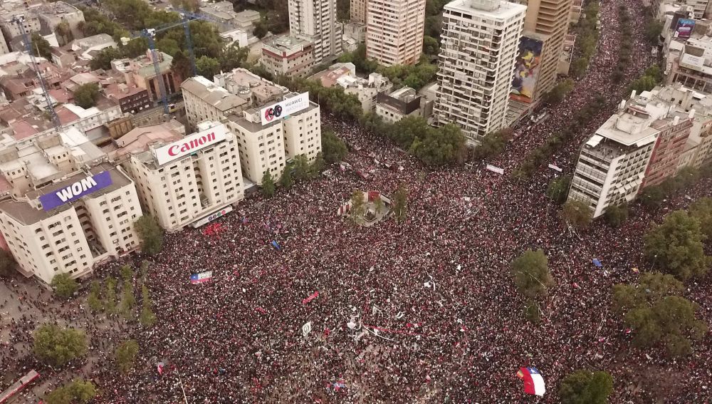 Protesta en Chile