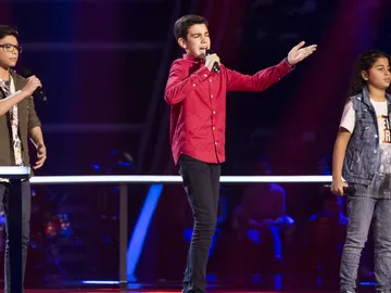 La batalla flamenca con 'Amiga mía' de Alejandro Sanz enamora a los coaches de 'La Voz Kids' La batalla flamenca con 'Amiga mía' de Alejandro Sanz enamora a los coaches de 'La Voz Kids'