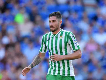 Javi García, durante un partido del Betis Javi García, durante un partido del Betis
