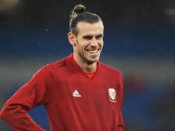 Gareth Bale con la selección de Gales Gareth Bale con la selección de Gales