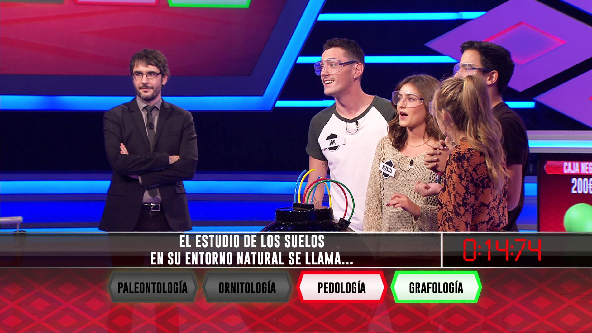 El equipo 'Caja negra', protagonista de un divertido razonamiento en '&iexcl;Boom!'