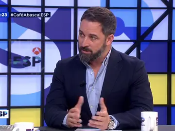 Santiago Abascal en Espejo Público. Santiago Abascal en Espejo Público.