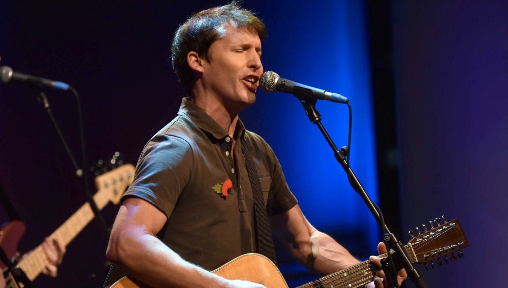 El cantante James Blunt