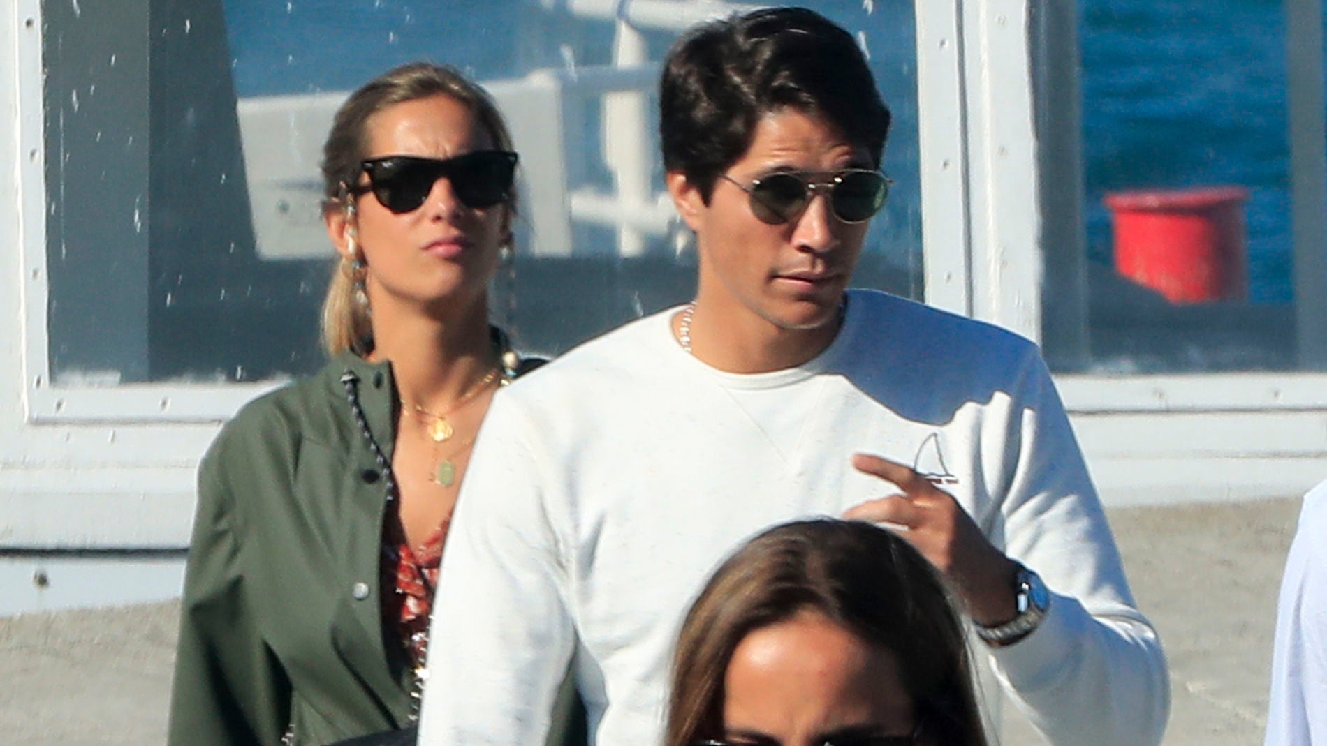 María Pombo y Pablo Castellano